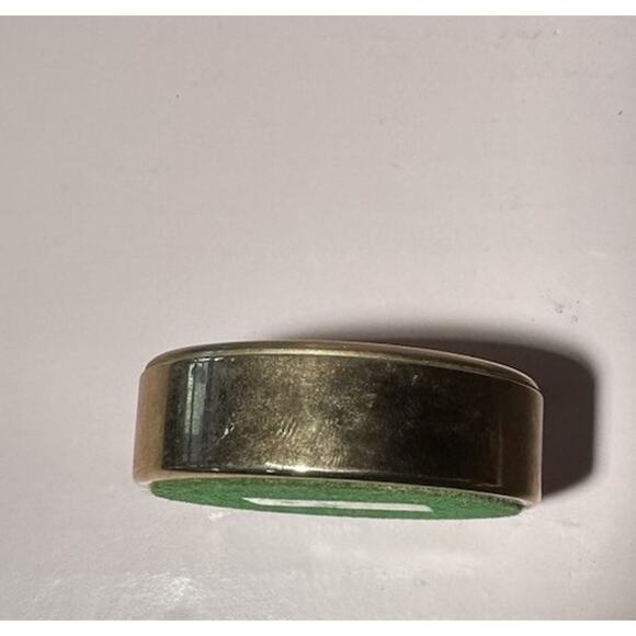 Vintage Barlow Solid Brass HORSE Faux Scrimshaw Hunting RARE - Picture 4 of 8